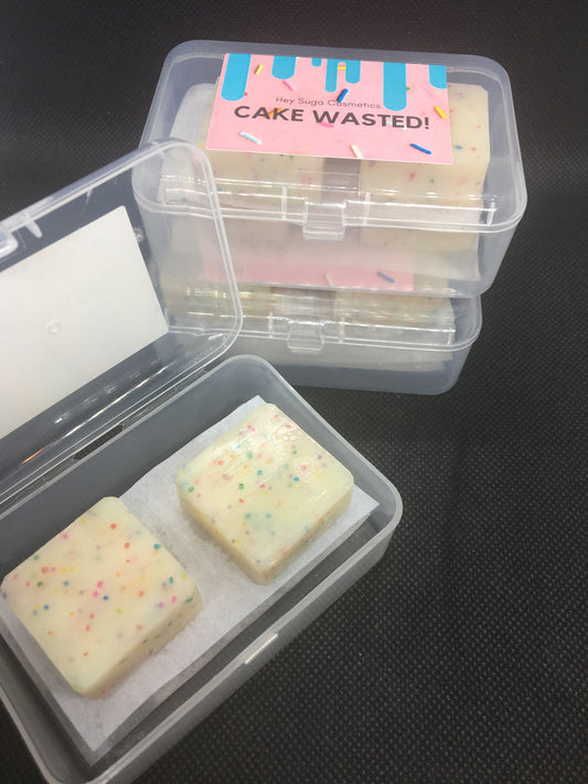 Cake Wasted Body Scrub Bars