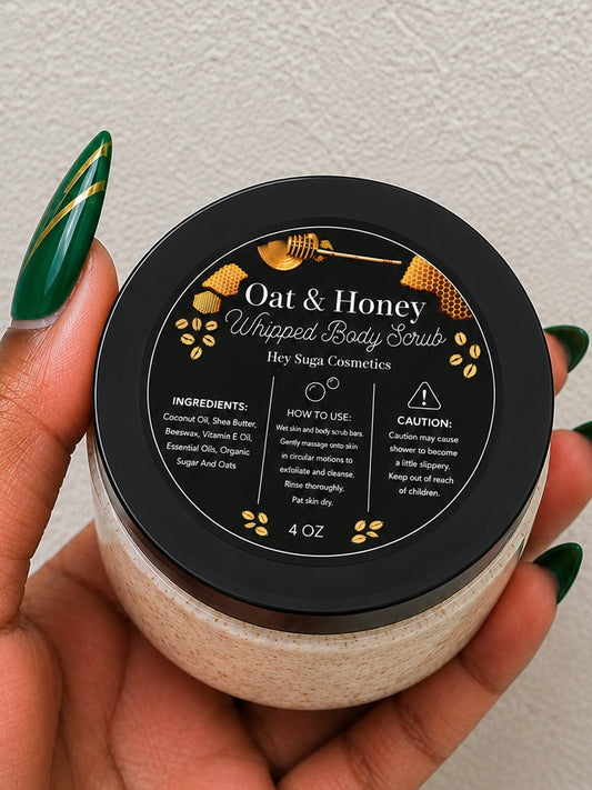 Oat & Honey Whipped Body Scrub